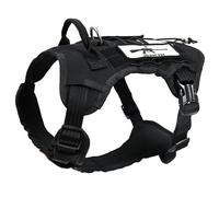 BELOWSYALER Chaleco de entrenamiento ajustable para entrenamiento y caminar, cinturón de camuflaje para perros grandes y pequeños, arnés resistente con asa para perros grandes