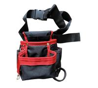 BELOWSYALER Cinturón ajustable de tela Oxford, múltiples bolsillos para una organización eficiente de herramientas y n el trabajo, riñoneras, organizador de almacenamiento