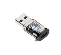 BELOWSYALER Convertidor adaptador USB a tipo C de 120 W, carga rápida, transferencia de datos y sonido de 10 Gbps, adecuado para expansión de laptop