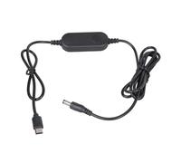 BELOWSYALER Convertidor tipo C de 5 V a 12 V, salida de 12 W con indicadores duales para ventiladores electrónicos y de refrigeración, convertidores de potencia