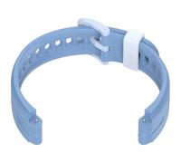 BELOWSYALER Correa de reloj de silicona transpirable para niños, 15 mm, correa de repuesto con mecanismo de liberación rápida, accesorio de reloj, One Size, como se describe, como se describe