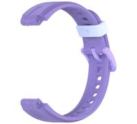 BELOWSYALER Correa de reloj de silicona transpirable para niños, 15 mm, correa de repuesto con mecanismo de liberación rápida, accesorio de reloj, One Size, como se describe, como se describe