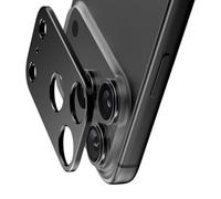 BELOWSYALER Cubierta de aluminio para marco de lente trasera, a prueba de arañazos, accesorio de teléfono, protector de cámara hueco para la serie 17, cubierta de protección múltiple