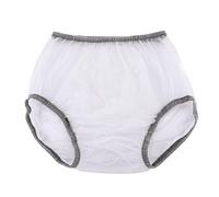 BELOWSYALER Cubrepañales reutilizables resistentes al agua, pantalones para incontinencias para mujeres y hombres, a prueba de fugas