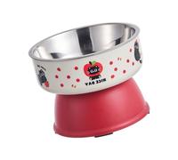 BELOWSYALER Cuenco elevado ajustable para perros con soporte, platos para la mayoría de perros, plato de comida resistente, de acero inoxidable, para gatos y perros