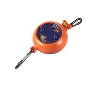 BELOWSYALER Cuerda de lavandería retráctil de longitud ajustable resistente al viento para camping, senderismo, mochileros, artículos esenciales retráctiles