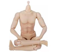 BELOWSYALER Cuerpo muscular masculino altamente articulado a escala 1/12 con articulaciones suaves y textura muscular realista de 6 pulgadas para coleccionista
