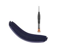 BELOWSYALER Destornillador de repuesto prémium para auriculares QC35/35II sobre la oreja, piel de proteína suave, almohadilla para la cabeza con destornillador