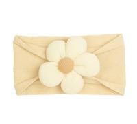 BELOWSYALER Diadema, Diadema para bebé, Banda elástica Suave para el Cabello con Flores para recién Nacidos, niños pequeños, Turbante, Diadema Floral, Accesorios para el Cabello