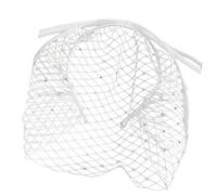 BELOWSYALER Diademas de velo de malla negra vintage de encaje para mujer, accesorio para el cabello de boda, Halloween, fiesta de los años 20