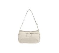 BELOWSYALER Elegante bolsa coreana para las axilas para mujer, práctica bolsa cruzada de nailon, espaciosa, para viajes, esencial, elegante para todos los días, beige, One Size