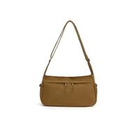 BELOWSYALER Elegante bolsa coreana para las axilas para mujer, práctica bolsa cruzada de nailon, espaciosa, para viajes, esencial, elegante para todos los días, verde oscuro, One Size