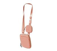 BELOWSYALER Elegante bolsa cruzada de nailon unisex para teléfono, amplio espacio de almacenamiento, ideal para yoga, ejercicio físico y correr, bolsa cruzada de nailon, Brown, One Size