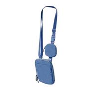BELOWSYALER Elegante bolsa cruzada de nailon unisex para teléfono, amplio espacio de almacenamiento, ideal para yoga, ejercicio físico y correr, bolsa cruzada de nailon, Blue, One Size