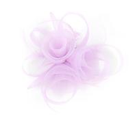 BELOWSYALER Elegante pinza de pelo de malla con plumas para bodas, fiestas, accesorio de novia vintage, varios colores a elegir