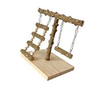 BELOWSYALER Escalera de perca para pájaros, soporte molar para loros, suministros para periquitos, rascadores para loros pequeños y grandes