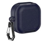 BELOWSYALER Funda de piel moderna con soporte para teléfono a medida para Buds 4 y Buds 4, funda protectora de piel para auriculares profesionales