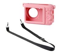 BELOWSYALER Funda de silicona personalizada para cámara PIXPRO FZ45 con correa para el hombro, carcasa antideslizante, fácil de limpiar, funda de silicona a prueba de polvo, b, Mass Beauty