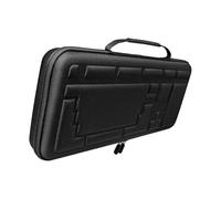 BELOWSYALER Funda de viaje para teclados para 108 teclas, ergonómica, a prueba de polvo, impermeable, a prueba de golpes, funda de viaje
