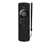 BELOWSYALER Funda protectora de silicona suave a prueba de polvo para control remoto Lite 2020 Voice Remote Lite 21 mm correa de reloj de cuero