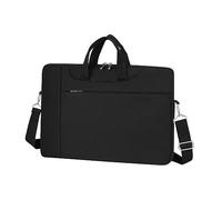 BELOWSYALER Funda protectora de transporte para portátil, de tela Oxford, con correa para el hombro, a prueba de salpicaduras, bolsa portátil para computadora, Black, One Size