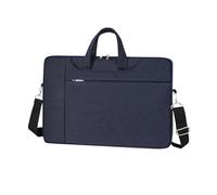 BELOWSYALER Funda protectora de transporte para portátil, de tela Oxford, con correa para el hombro, a prueba de salpicaduras, bolsa portátil para computadora, Blue, One Size