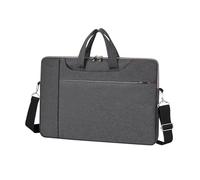 BELOWSYALER Funda protectora de transporte para portátil, de tela Oxford, con correa para el hombro, a prueba de salpicaduras, bolsa portátil para computadora, Gray, One Size