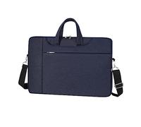 BELOWSYALER Funda protectora de transporte para portátil, de tela Oxford, con correa para el hombro, a prueba de salpicaduras, bolsa portátil para computadora, Blue, One Size