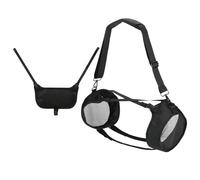 BELOWSYALER Funda protectora para altavoz con parte inferior antideslizante, cinturón cruzado ajustable para Boombox 4 con/sin bolsa de teléfono, funda ajustable para correa de hombro