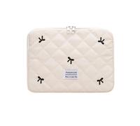 BELOWSYALER Funda protectora para laptop de 15 a 17 pulgadas, bonita funda protectora para laptop de 15 a 17 pulgadas, White, One Size