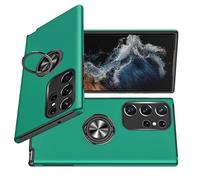 BELOWSYALER Funda protectora para teléfono móvil S24 con soporte giratorio de 360 grados, antihuellas dactilares