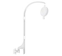 BELOWSYALER Juego de cascabeles y soporte giratorio para cuna de bebé, caja de música móvil SensoryEnlightenment, soporte de campanas para bebé, juguete educativo