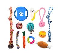 BELOWSYALER Juguete de búsqueda para perros que lanza molar mejora la digestión de las mascotas, juguete para masticar molar, gran cuerda de algodón para perros