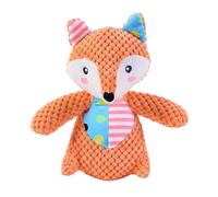 BELOWSYALER Juguete masticable para mascotas, peluche para dentición, aburrimiento, perros, suave, mordedor, chirriante, con sonido masticable, alivio del estrés