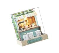 BELOWSYALER Kits de montaje de casa en miniatura de madera, proyecto creativo de manualidades para decoración del hogar y dar con tema opcional