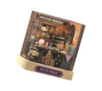 BELOWSYALER Kits de montaje de casa en miniatura de madera, proyecto creativo de manualidades para decoración del hogar y dar con tema opcional