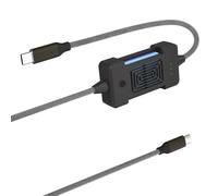 BELOWSYALER Línea de carga multifuncional tipo C de 100 W con calentador de manos y para viajes, pesca, aventuras, carga rápida, cable USB C