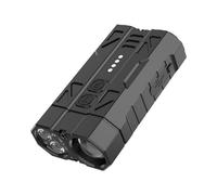 BELOWSYALER Linterna LED de montaje con haz de zoom, 4 modos ajustables, construcción de aluminio, resistente al agua, para exteriores