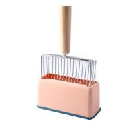 BELOWSYALER LitterScoop - Bandeja de arena para gatos, caja y soporte para gatitos, herramienta de limpieza con contenedor de residuos, kits de limpieza con soporte