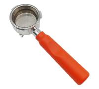 BELOWSYALER Mango de portafiltro de repuesto comercial de madera y aleación de aluminio, adecuado para máquinas de café de 58 mm, mango de madera para máquina de café