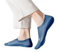 BELOWSYALER Not Show - Calcetines de algodón de corte bajo para hombre, calcetines ocultos invisibles, calcetines antideslizantes de algodón para tenis