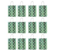 BELOWSYALER Paquete de 12 bolsas de papel de fútbol para fiestas de fútbol, bolsas de fútbol para niños, cumpleaños y reuniones deportivas, bolsas de regalo