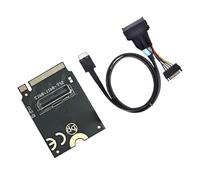 BELOWSYALER PCBs 2230 PCIE a SFF8612 8611 Interfaces Tarjeta de transmisión estable de señales para PCBs profesionales de TI, adaptadores de disco duro