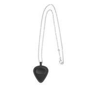 BELOWSYALER Pequeño soporte para púas de guitarra, collar de silicona, diseño de corazón, estuche de almacenamiento para músicos, solución de regalo para uso diario, estilo 2