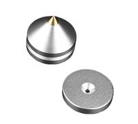 BELOWSYALER Pies antivibraciones para equipos auditivos, absorción de golpes, durabilidad, de aluminio, compatibilidad universal, pies antideslizantes