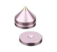 BELOWSYALER Pies antivibraciones para equipos auditivos, absorción de golpes, durabilidad, de aluminio, compatibilidad universal, pies antideslizantes