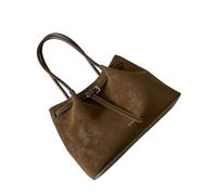 BELOWSYALER Prácticas bolsas espaciosas para axilas, resistente al desgaste, bolsa de hombro de tela sintética, correa ergonómica, uso profesional de oficina, bolsa de viaje de poliuretano, Brown, One