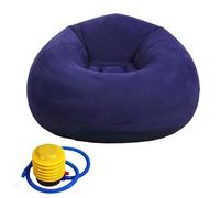 BELOWSYALER Sofá cama inflable multifuncional adecuado para adultos, diseño portátil, base antideslizante, tela de PVC suave