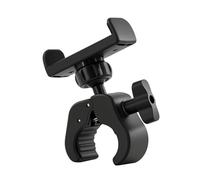 BELOWSYALER Soporte de bola giratorio de 360 grados para teléfonos inteligentes de 4.5 a 7 pulgadas, diseño abierto, no bloque de cámara, general, para soporte de teléfono en cinta de correr