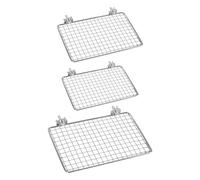 BELOWSYALER Soporte de salto de acero inoxidable para loros de fácil montaje, plataforma de descanso para pájaros, plataforma de descanso para entrenamiento de escalada, entretenimiento, perca de